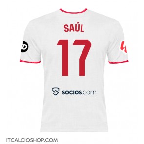 Sevilla Saul Niguez #17 Prima Maglia 2024-25 Manica Corta